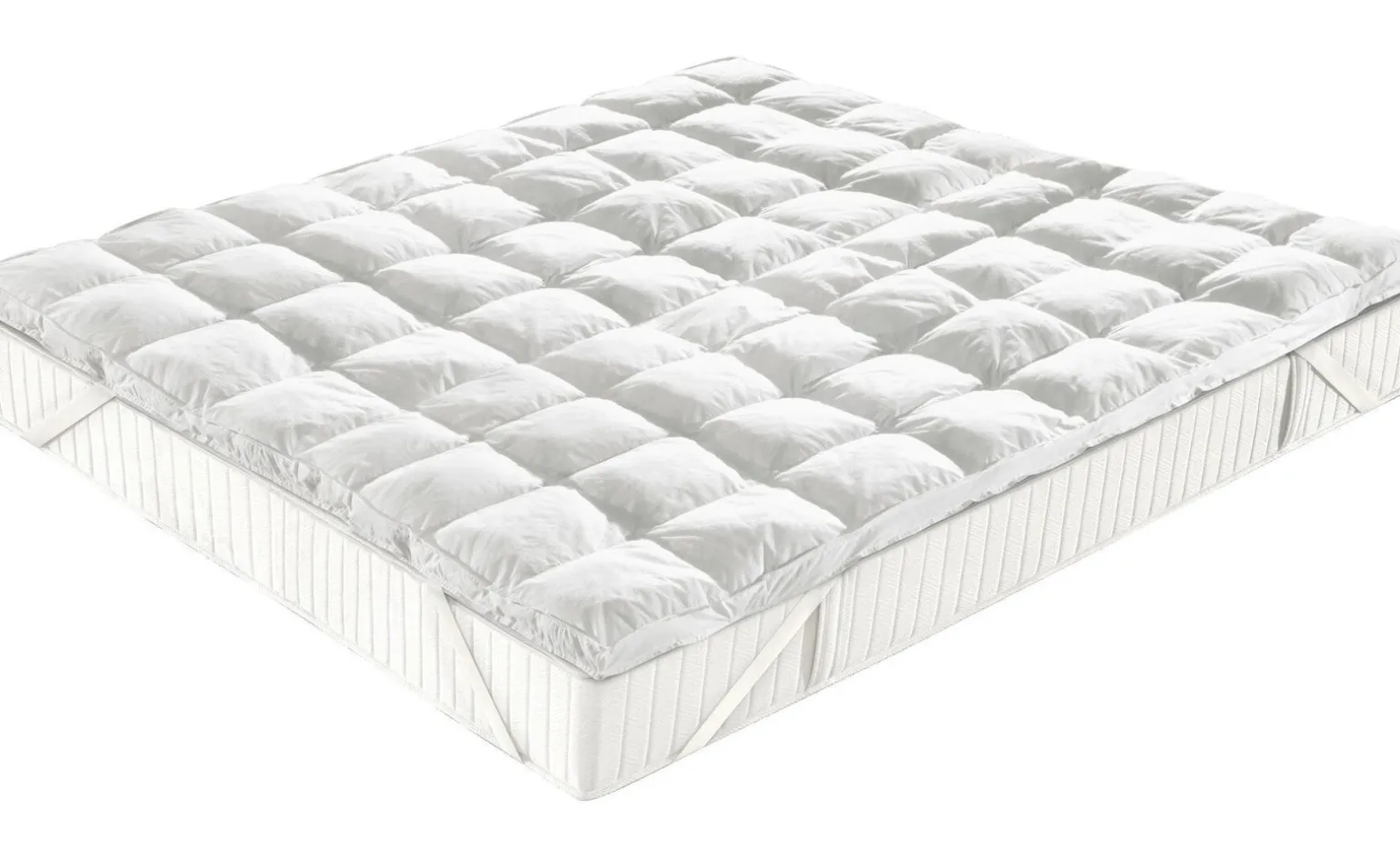 Topper matrimoniale piumella 170x200H5 cm