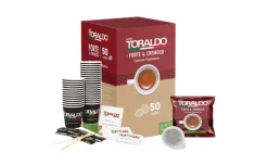 Toraldo forte e cremoso caffe' 50 cialde
