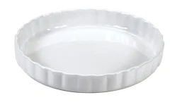 Tortiera in ceramica bianca Ø29 cm