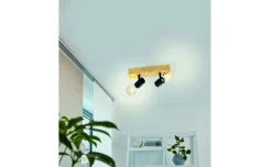 Townshend barra faretti 2 luci legno e metallo