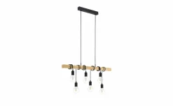 Townshend sospensione 6 luci in legno e metallo