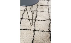 Tribe A tappeto bianco motivo a rombi 160x230 cm