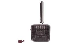 Tritaprezzemolo a manovella in acciaio, 18x12x7 cm