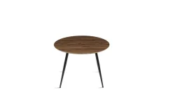 Urano tavolo nero/teak