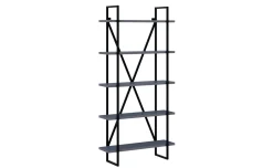 Vela libreria 4 vani grigio cenere