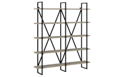 Vela libreria 8 vani rovere