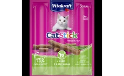 Vitakraft Stick mini Pollo e Erba gatta busta 3pz da 18gr