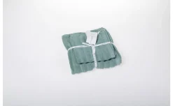 Wave Set 2 Asciugamani Acqua 100% Cotone Stone Washed