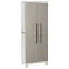 Wood armadio 2 ante e 4 ripiani h173 cm