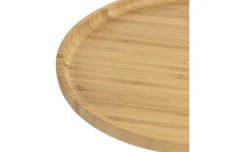 Wood vassoio in legno di bamboo Ø26 cm
