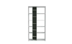Yara libreria 16 vani grigio chiaro/verde salvia