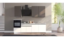 Young cucina completa L270 cm con piano induzione, disponibile in vari colori